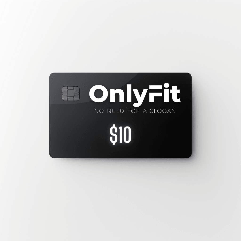 "MERCI" OnlyFit Standard Gift Card - OnlyFit