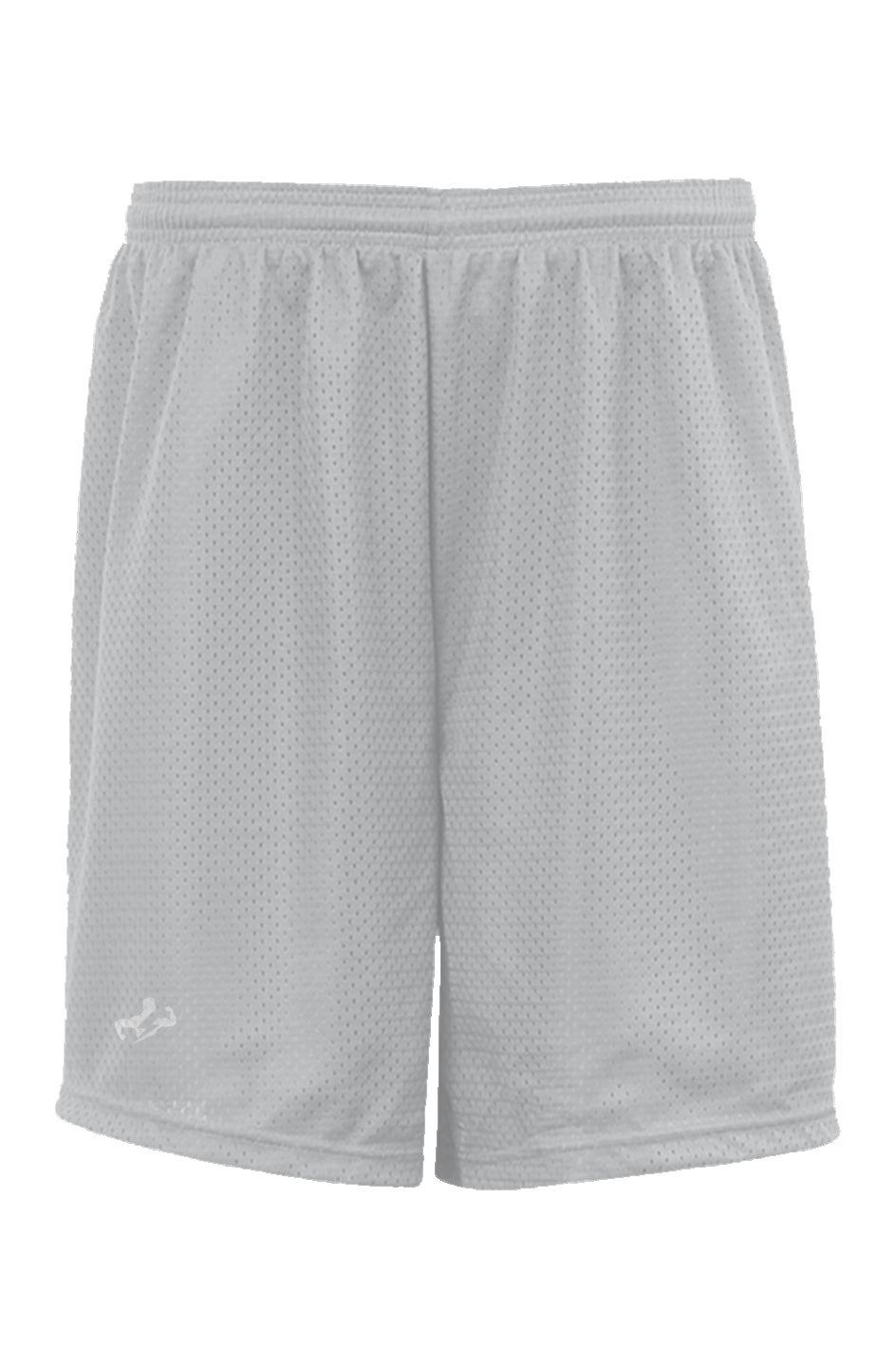 "IRVIN" Classic Mesh Shorts (White Logo) - OnlyFit