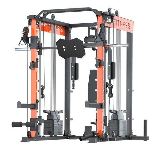 "NARANJA" Orange Fitness Smith Machine - OnlyFit