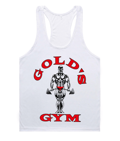 Golds Aesthetic Gym Tank Top Men - OnlyFit