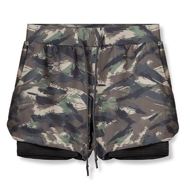 "ROLLO" Double-Deck Sports Shorts - OnlyFit