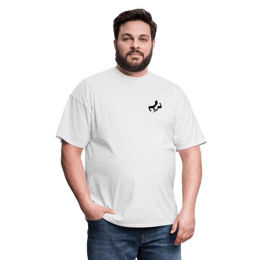 Sustainable Classic T-Shirt (Black Logo) - white
