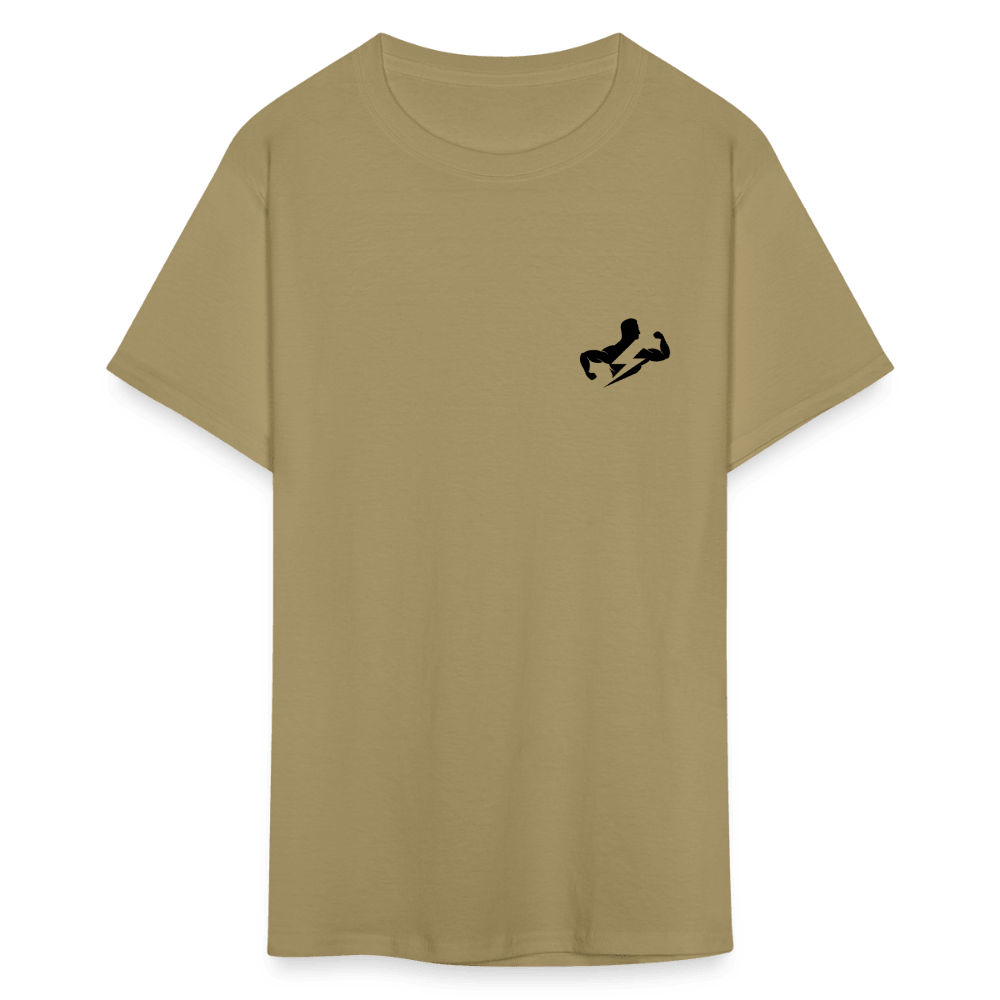 Sustainable Classic T-Shirt (Black Logo) - khaki