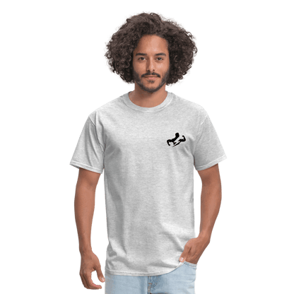 Sustainable Classic T-Shirt (Black Logo) - heather gray