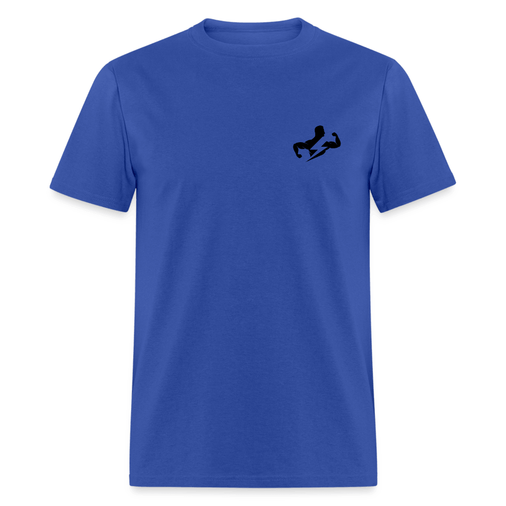 Sustainable Classic T-Shirt (Black Logo) - royal blue