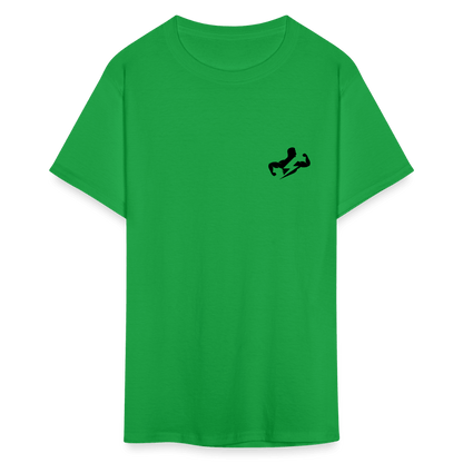 Sustainable Classic T-Shirt (Black Logo) - bright green