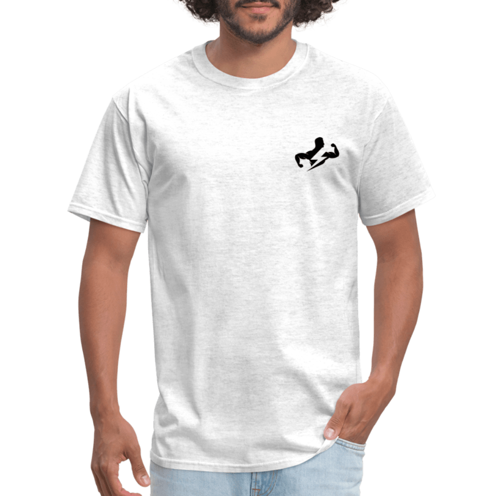 Sustainable Classic T-Shirt (Black Logo) - light heather gray