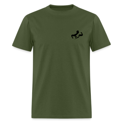Sustainable Classic T-Shirt (Black Logo) - military green