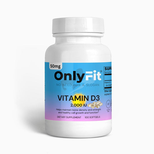 "SUNNY" Vitamin D3 2,000 IU - OnlyFit