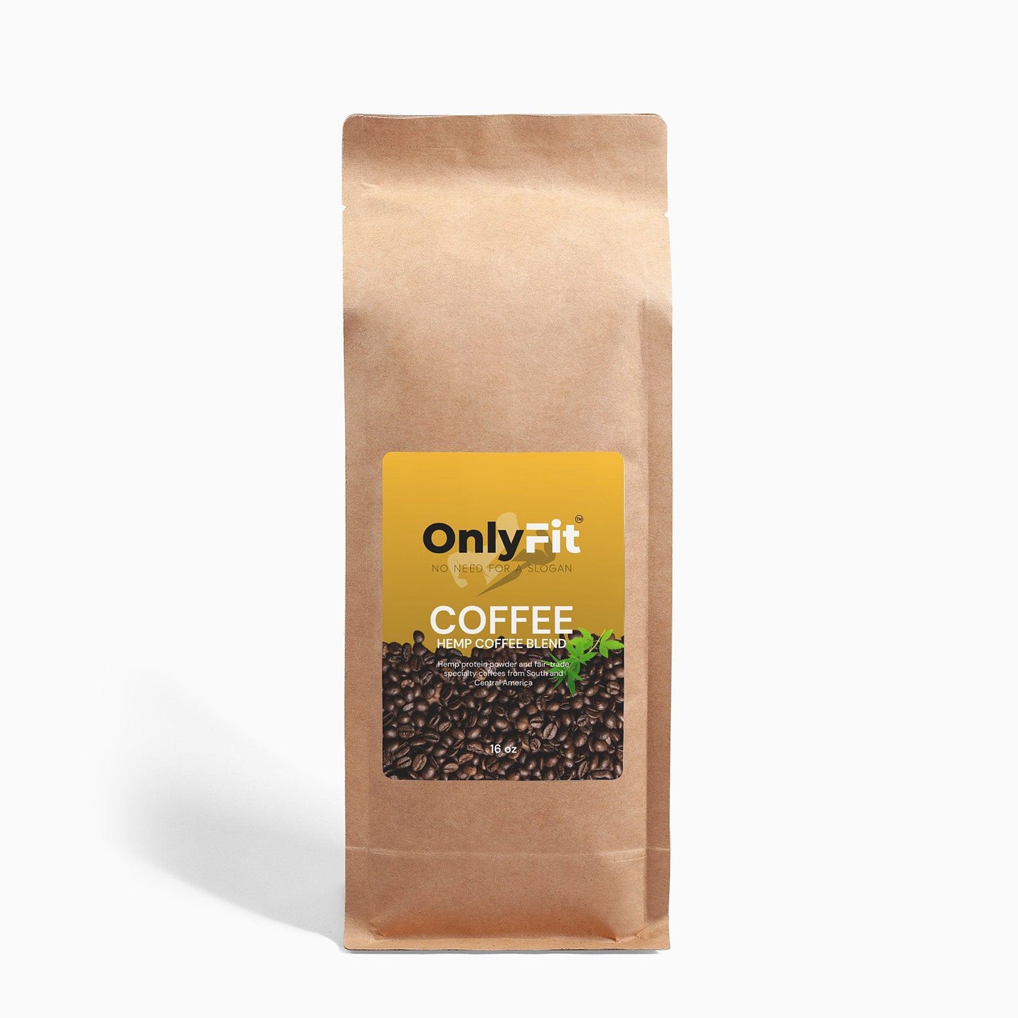 "JANE" Organic Hemp Coffee Blend - Medium Roast 16oz - OnlyFit